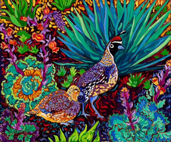 Click here to view Couple of Quail by Cathy Carey
