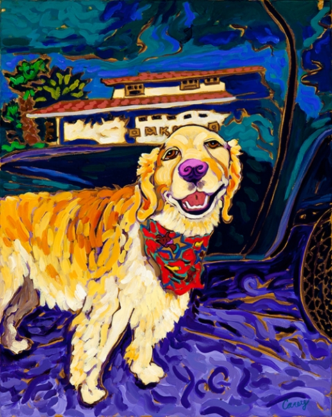 Click here to view Dogs, Cats, Goats artwork by Cathy Carey