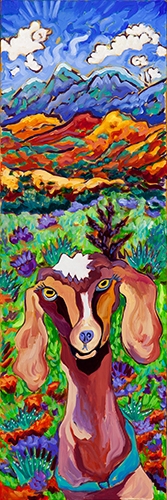 Click here to view Mountain High Goat by Cathy Carey