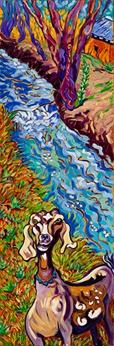 Click here to view Acequia Goat by Cathy Carey