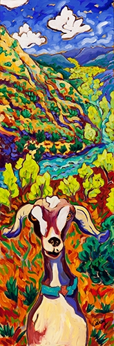 Click here to view Cottonwood Goat by Cathy Carey