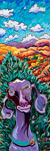 Click here to view Adobe Goat by Cathy Carey