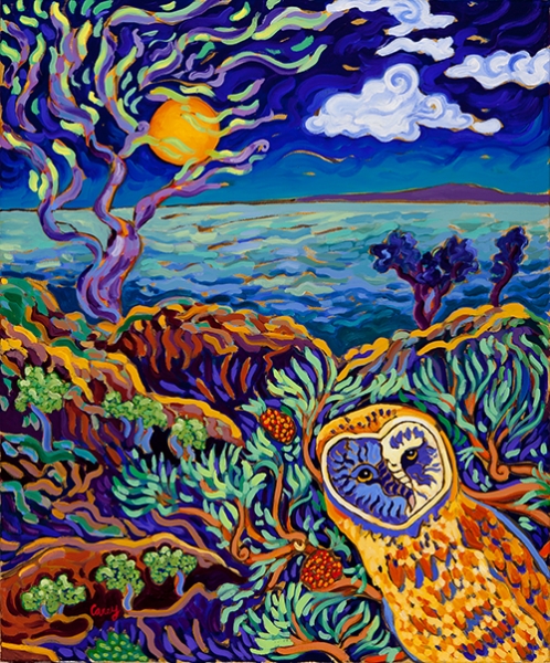 Click here to view Sunrise Moonset by Cathy Carey