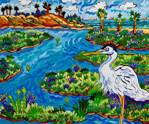 Click here to view Lagoon Egret by Cathy Carey