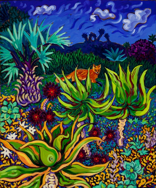 Click here to view Fox in the Twilight Garden by Cathy Carey