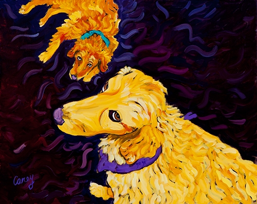 Click here to view The Look (Sazi and Yogi) by Cathy Carey
