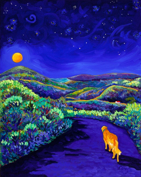 Click here to view Golden Moonwalk by Cathy Carey