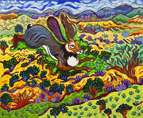 Click here to view Out Where the Lean Jack Hops Along by Cathy Carey