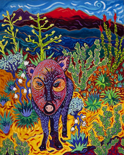 Click here to view Javalina Habitat by Cathy Carey