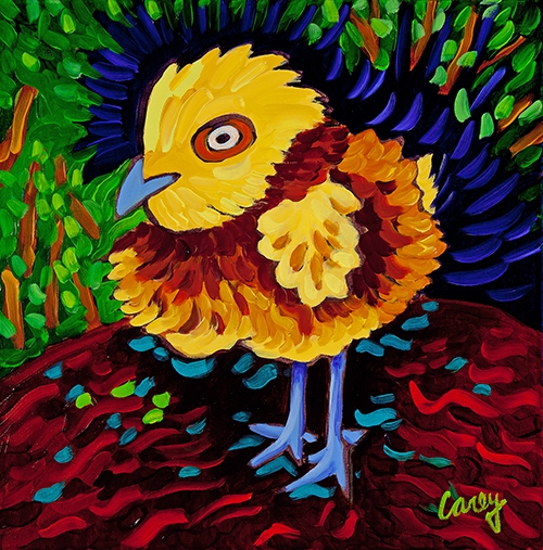 Click here to view Quail Baby 4 by Cathy Carey