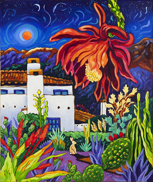 Click here to view Alone with the Moonlight by Cathy Carey