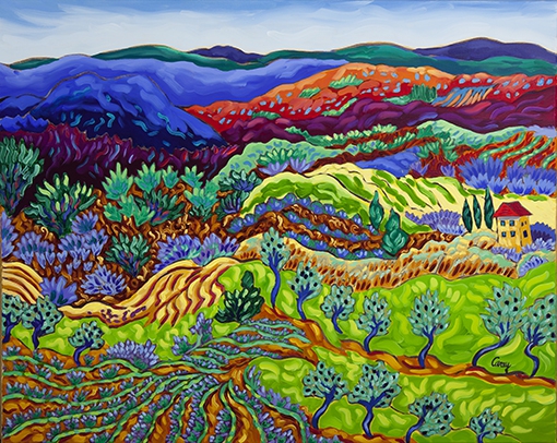 Click here to view France artwork by Cathy Carey