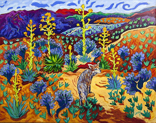 Click here to view Coyote Day Dream by Cathy Carey