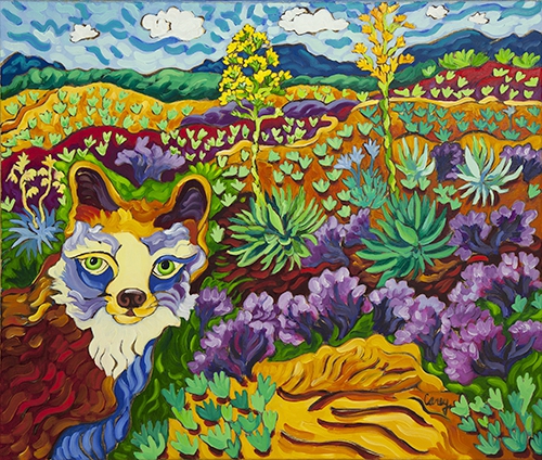 Click here to view Fox on the Trail by Cathy Carey