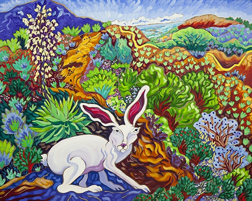 Click here to view Rabbit way Up by Cathy Carey