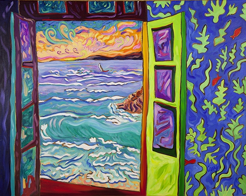 Click here to view Green Flash by Cathy Carey
