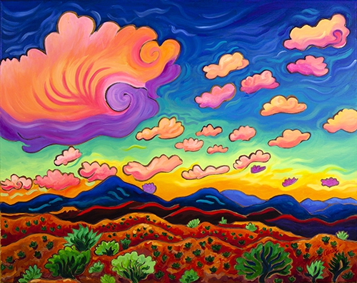 Click here to view Bouquet of Clouds by Cathy Carey