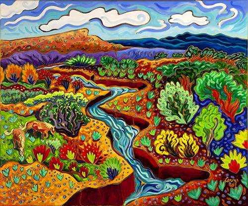 Click here to view Along the Arroyo by Cathy Carey