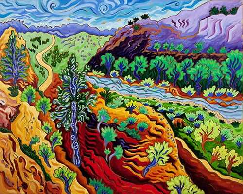 Click here to view Ascending Canyon Walls by Cathy Carey