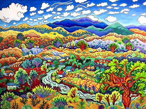 Click here to view How the Clouds Feed the Rivers by Cathy Carey