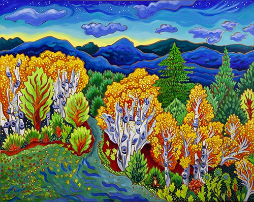 Click here to view Eyes in the forest by Cathy Carey