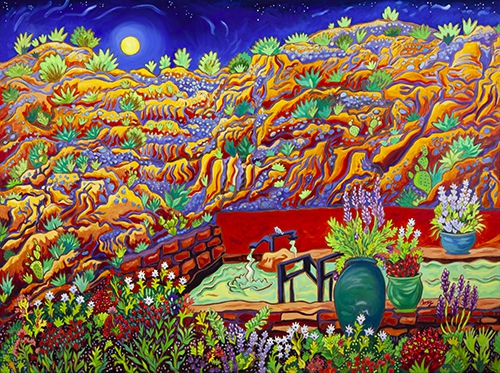 Click here to view Hot Springs Nightbird by Cathy Carey
