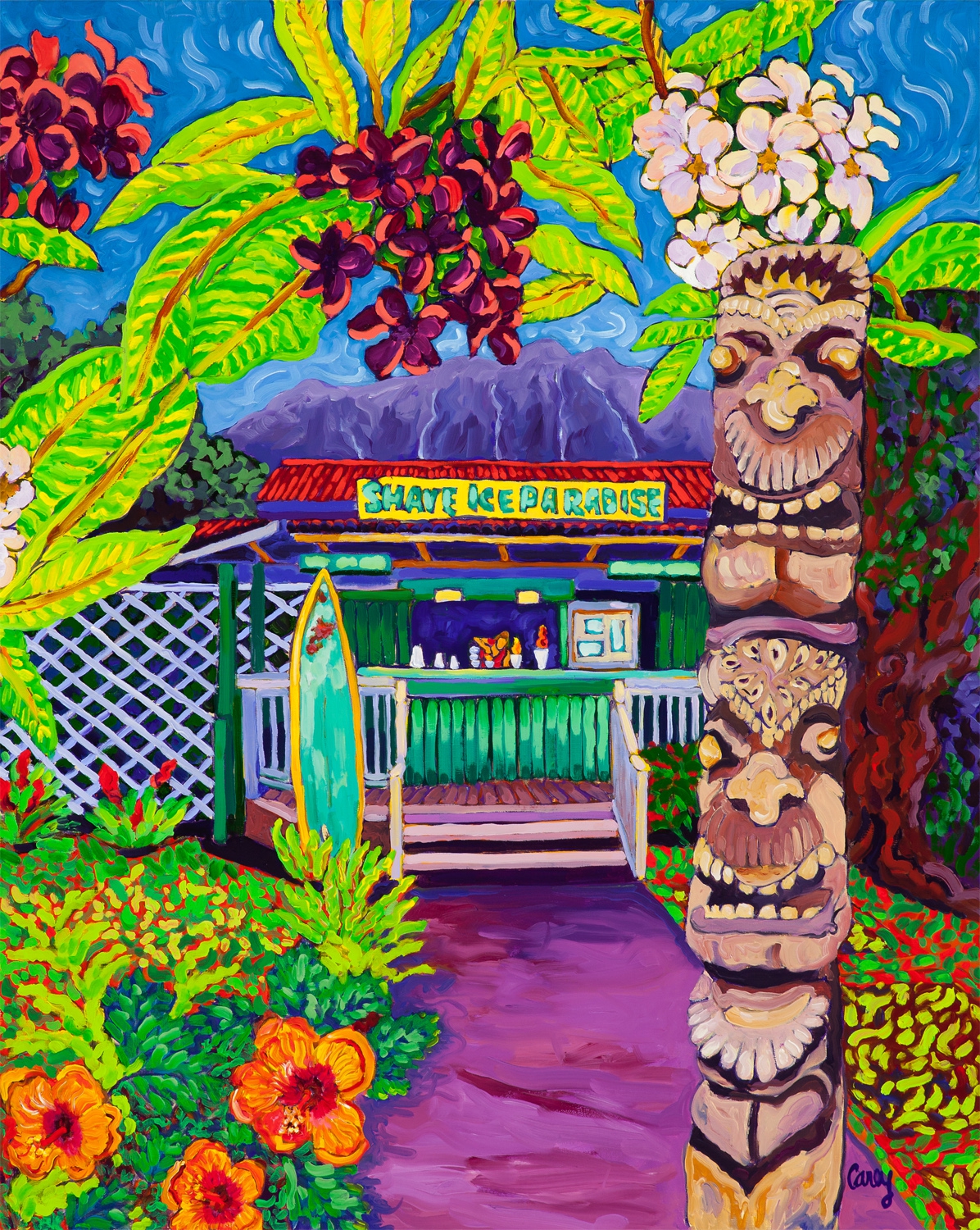 Click here to view Shave Ice Paradise by Cathy Carey