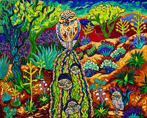 Click here to view Owl House by Cathy Carey