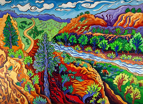 Click here to view Horses at Bandelier by Cathy Carey