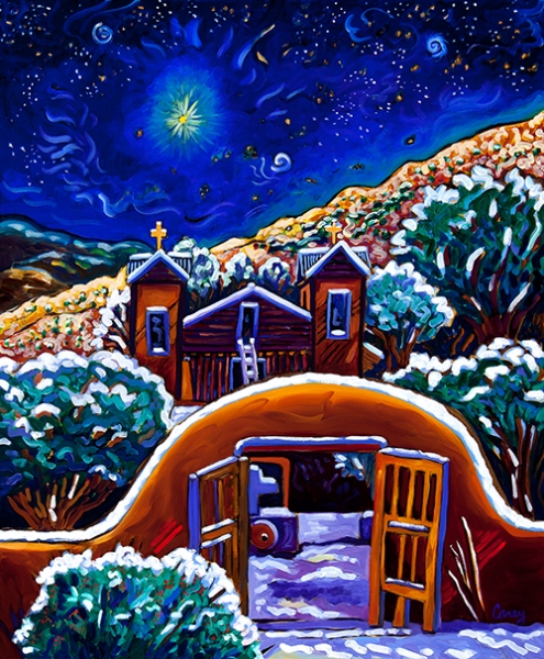 Click here to view Midnight Clear Chimayo by Cathy Carey