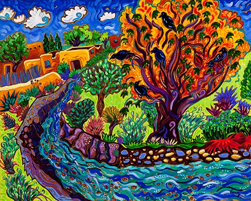 Raven River by Cathy Carey