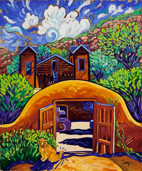 Click here to view Golden Chimayo by Cathy Carey