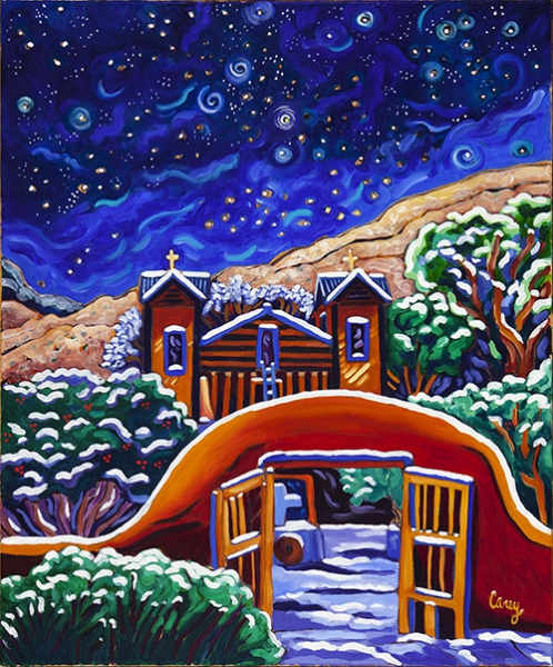 Click here to view Starry Night Chimayo by Cathy Carey