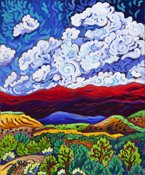 Click here to view New Mexico Skies by Cathy Carey