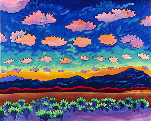 Click here to view Miles of Clouds by Cathy Carey