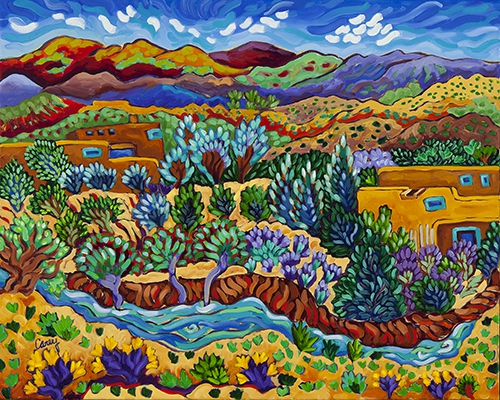 Click here to view Above the Arroyo by Cathy Carey