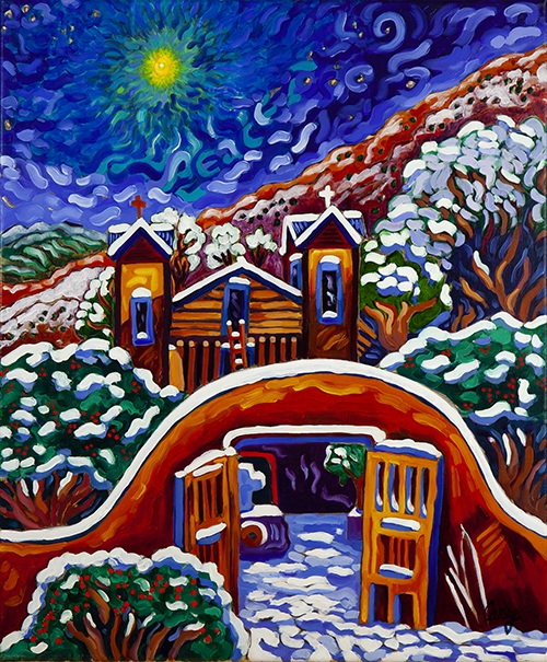 Click here to view Chimayo Star of Wonder by Cathy Carey