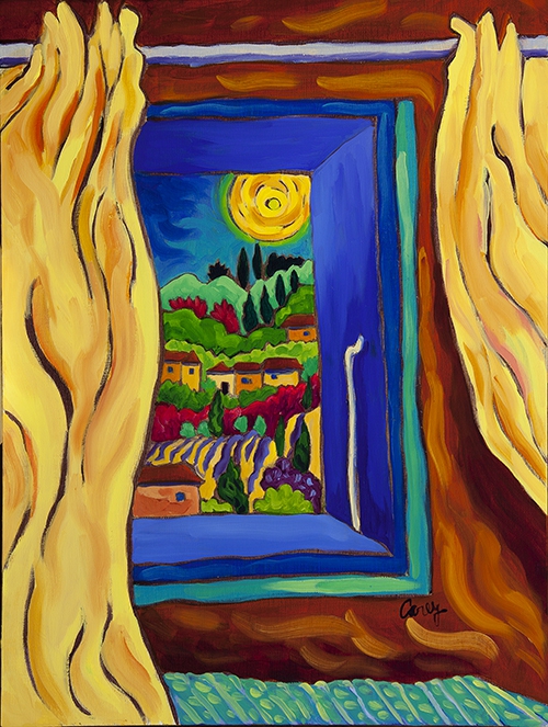 A Visit from the Moon by Cathy Carey