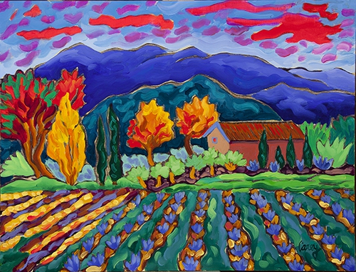 Lavender Fields Forever by Cathy Carey