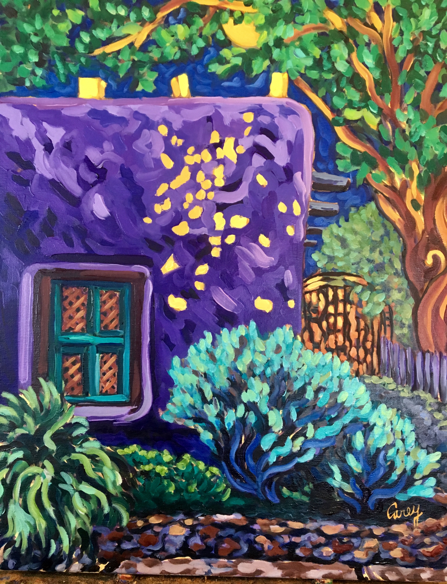 A Peak of the Moon by Cathy Carey