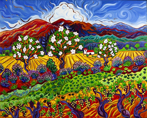 Orchard Winery West by Cathy Carey