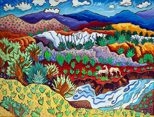 Click here to view Vibrant View by Cathy Carey